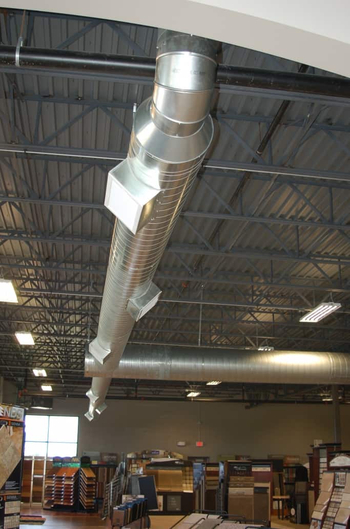warehouse heating and cooling systems